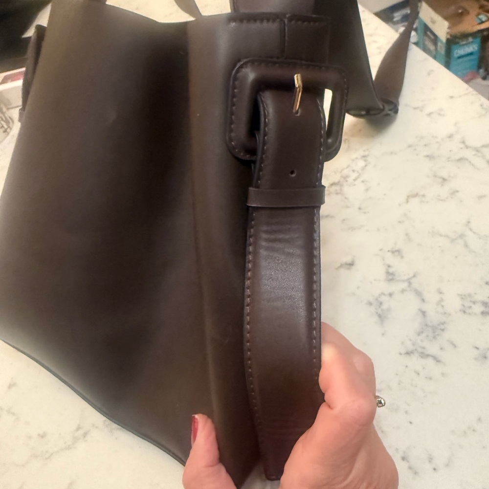 H&M Chocolate Brown Crossbody Bag